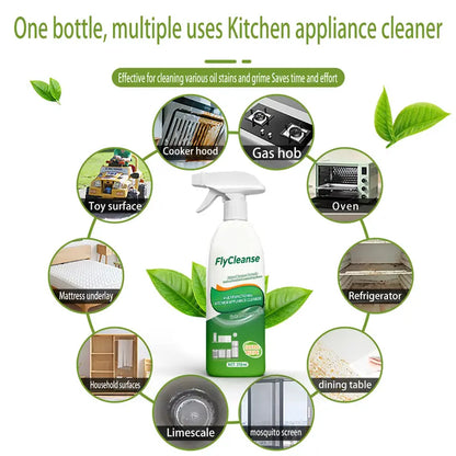 FlyCleanse Natural Enzyme Formula Kitchen Cleaning Spray